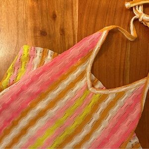 Colorful Striped Knit Top